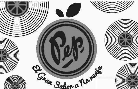 Trademark Logo PEP EL GRAN SABOR A NARANJA