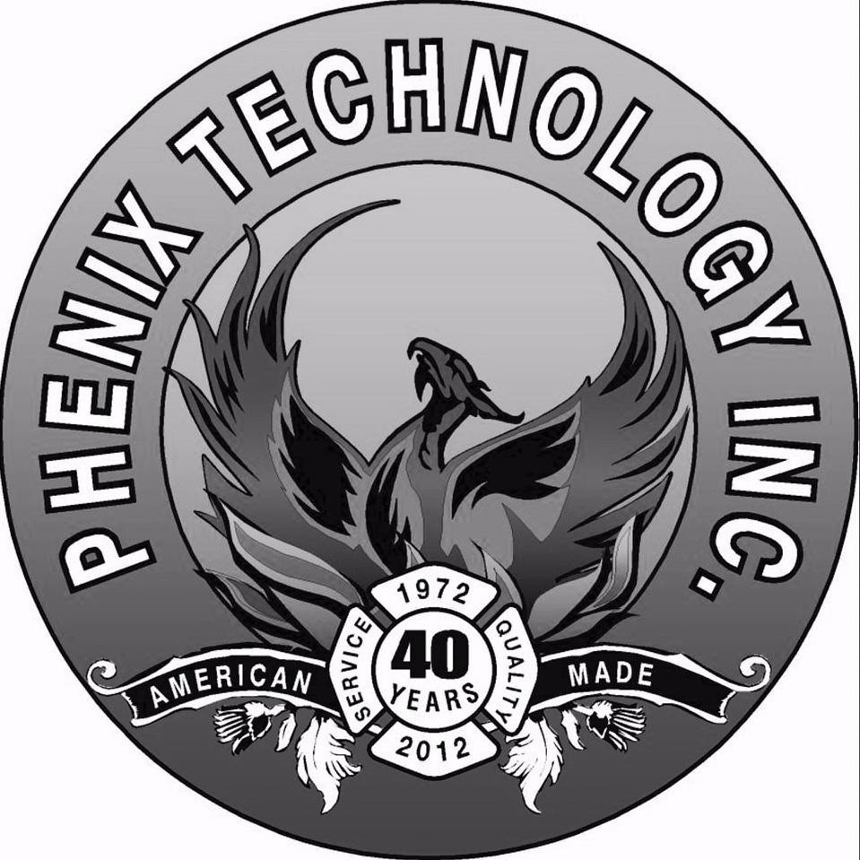  PHENIX TECHNOLOGY INC. AMERICAN MADE AND SERVICE 1972 QUALITY 2012 40 YEARS