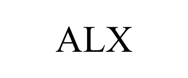 Trademark Logo ALX