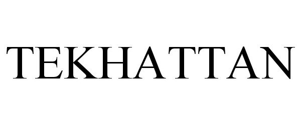 Trademark Logo TEKHATTAN