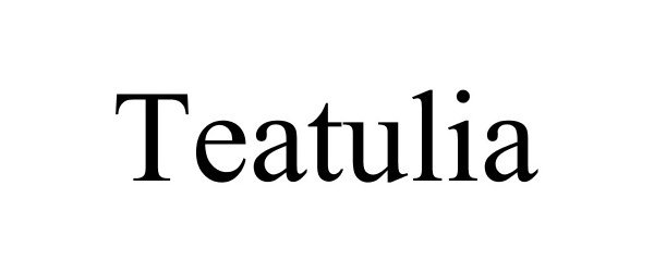 Trademark Logo TEATULIA