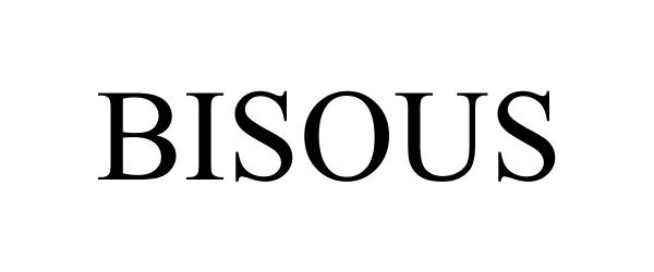 Trademark Logo BISOUS