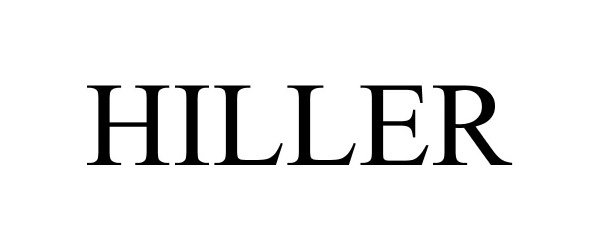 Trademark Logo HILLER