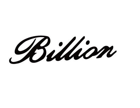 Trademark Logo BILLION