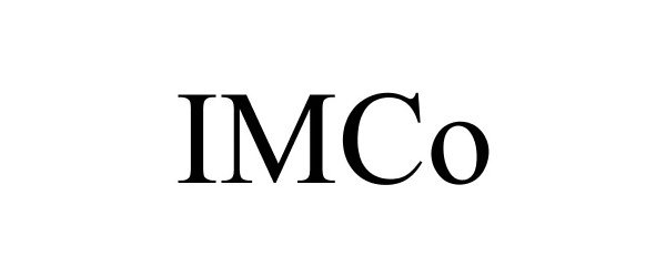 Trademark Logo IMCO