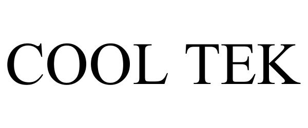 Trademark Logo COOL TEK