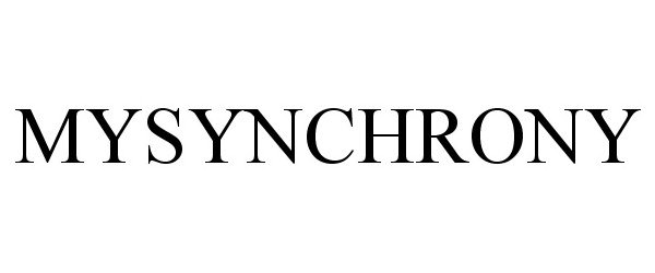 Trademark Logo MYSYNCHRONY