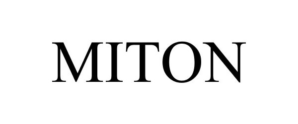 Trademark Logo MITON