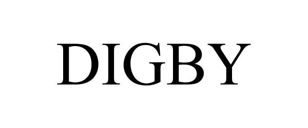 Trademark Logo DIGBY