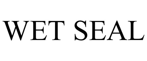 Trademark Logo WET SEAL