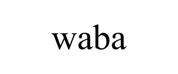 Trademark Logo WABA