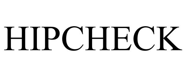 Trademark Logo HIPCHECK