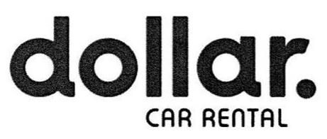 Trademark Logo DOLLAR. CAR RENTAL