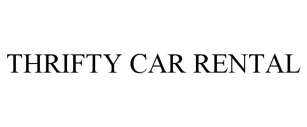 THRIFTY CAR RENTAL