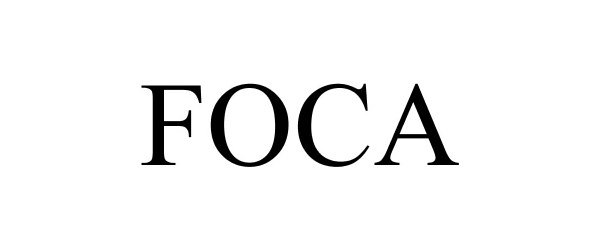 Trademark Logo FOCA