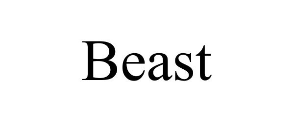 Trademark Logo BEAST