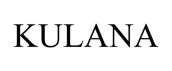 Trademark Logo KULANA
