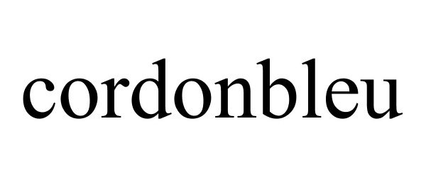 Trademark Logo CORDONBLEU