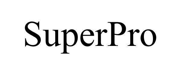 Trademark Logo SUPERPRO