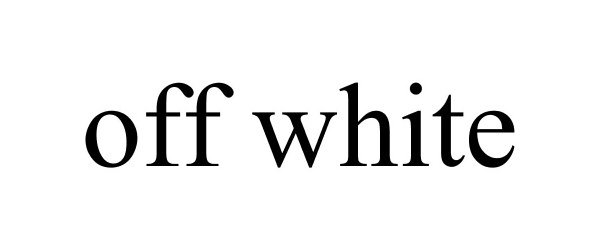 OFF-WHITE - Off-White LLC Trademark Registration
