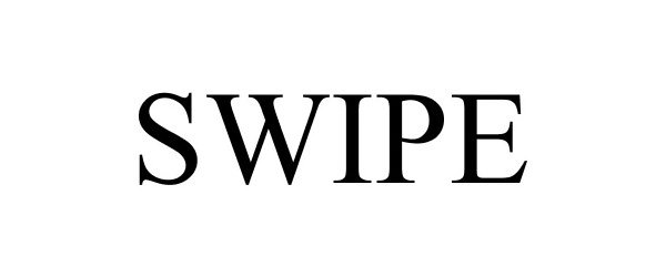 Trademark Logo SWIPE