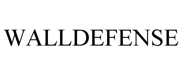 Trademark Logo WALLDEFENSE
