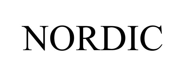 Trademark Logo NORDIC