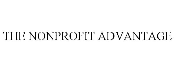 Trademark Logo THE NONPROFIT ADVANTAGE