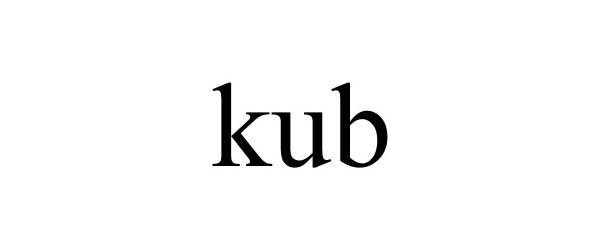 Trademark Logo KUB