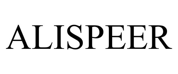 Trademark Logo ALISPEER