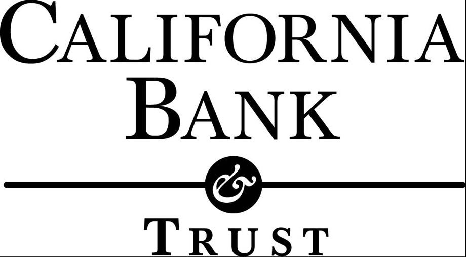  CALIFORNIA BANK &amp; TRUST