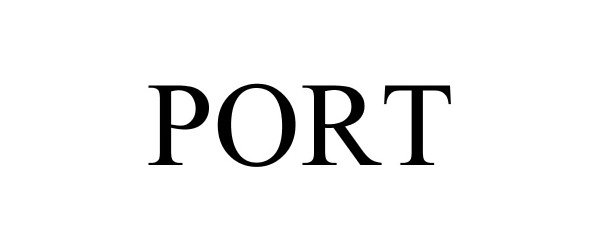 Trademark Logo PORT