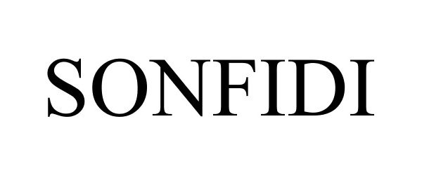 Trademark Logo SONFIDI