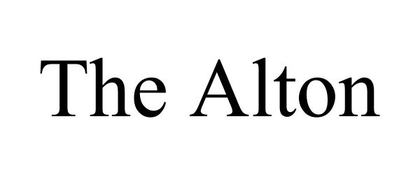 Trademark Logo ALTON