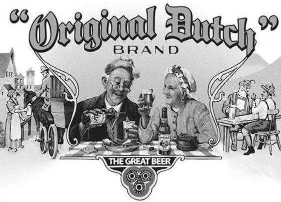 Trademark Logo "ORIGINAL DUTCH" BRAND THE GREAT BEER