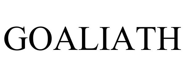 Trademark Logo GOALIATH
