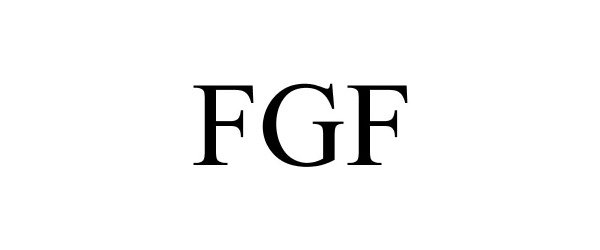 Trademark Logo FGF