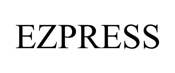 Trademark Logo EZPRESS