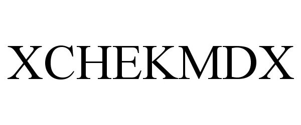 Trademark Logo XCHEKMDX