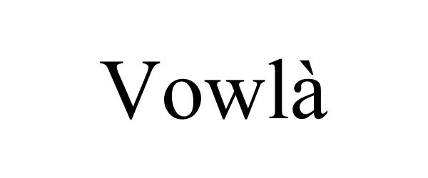  VOWLÃ