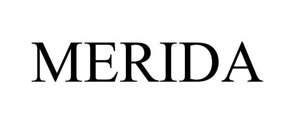 Trademark Logo MERIDA