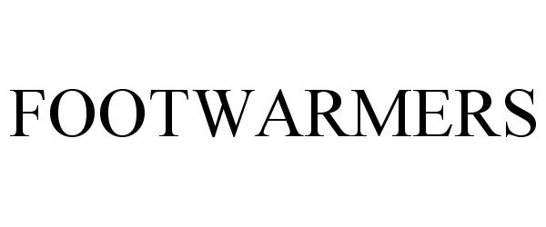 Trademark Logo FOOTWARMERS