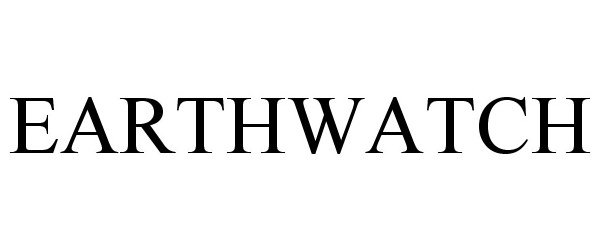 Trademark Logo EARTHWATCH