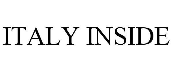 Trademark Logo ITALY INSIDE