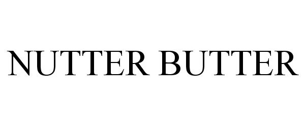 Trademark Logo NUTTER BUTTER