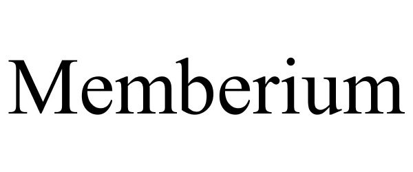 Trademark Logo MEMBERIUM