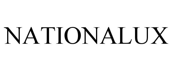 Trademark Logo NATIONALUX