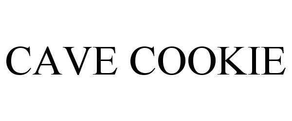 Trademark Logo CAVE COOKIE