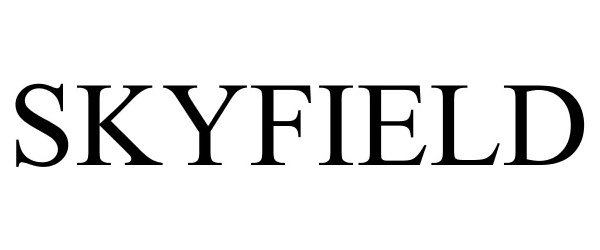 Trademark Logo SKYFIELD