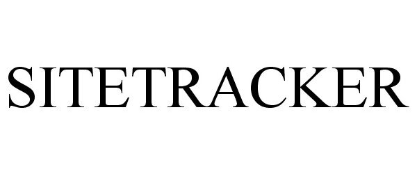 Trademark Logo SITETRACKER
